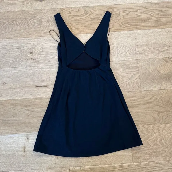 White Fox Mini Dress Turn The Heat Up Size XS Black - Image 5