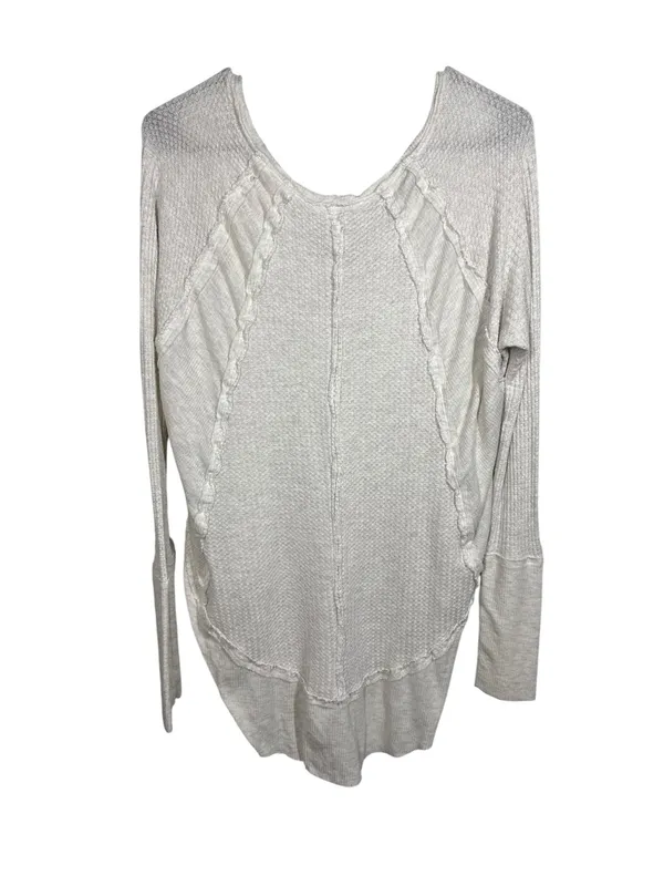 Free People We The Free Catalina Thermal Light Shirt Size Medium - Image 3