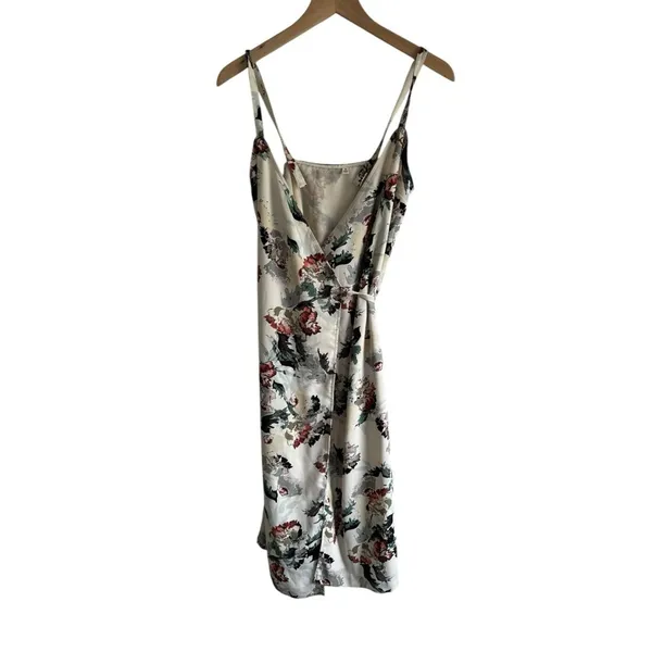 Aritzia‎ Wilfred Astere Floral Midi Wrap Dress XS - Image 5