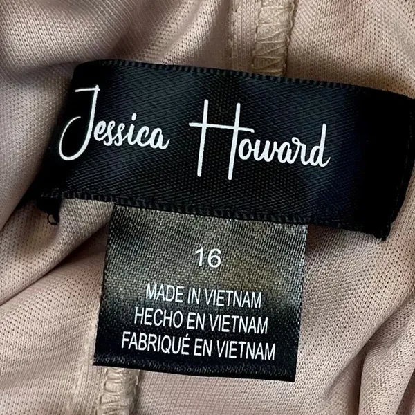 New! NWT Jessica Howard Short Sleeve Sequin Blouson Dress 16 - Image 12