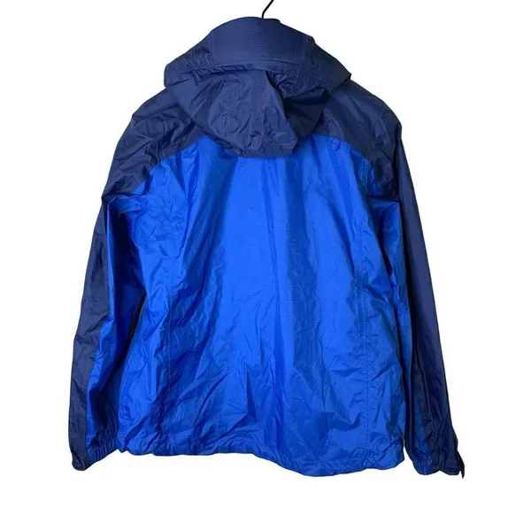 L.L. Bean jacket windbreaker rain jacket blue women's size small regular - Image 2