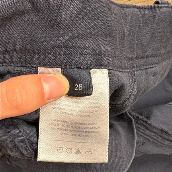 Citizens of Humanity Agni Utility Trouser Pants in Washed Marine 28 navy blue - Image 6