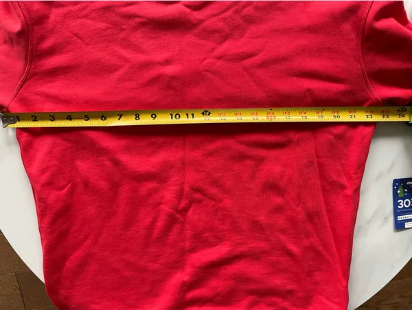 Lululemon Women’s Perfectly Oversized Crew Colour Carnation Red Size 4 - Image 8