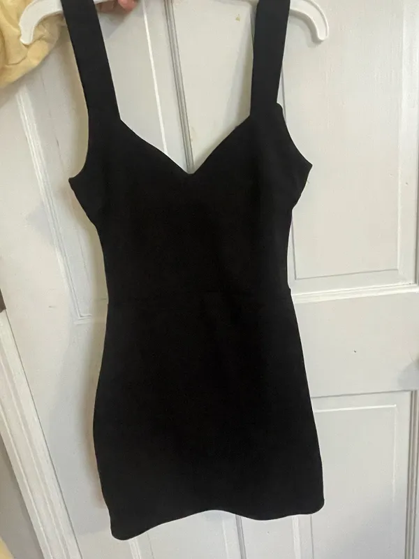 Windsor Mini Black Dress - Image 3