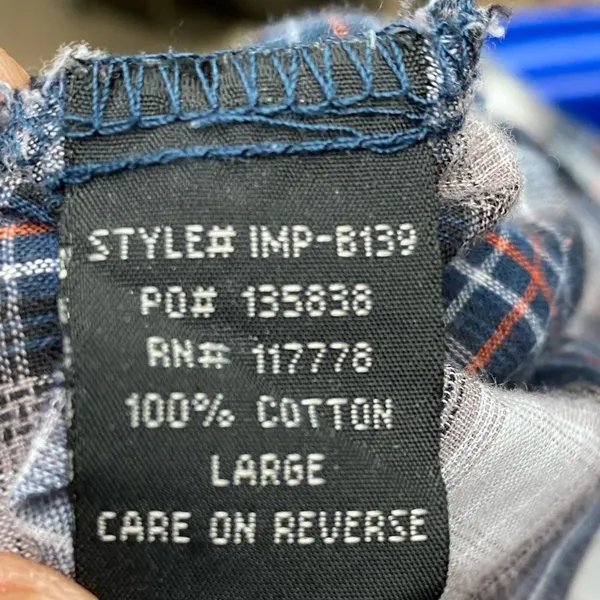 Love Stitch Plaid Western Shirt With Studs - Image 8
