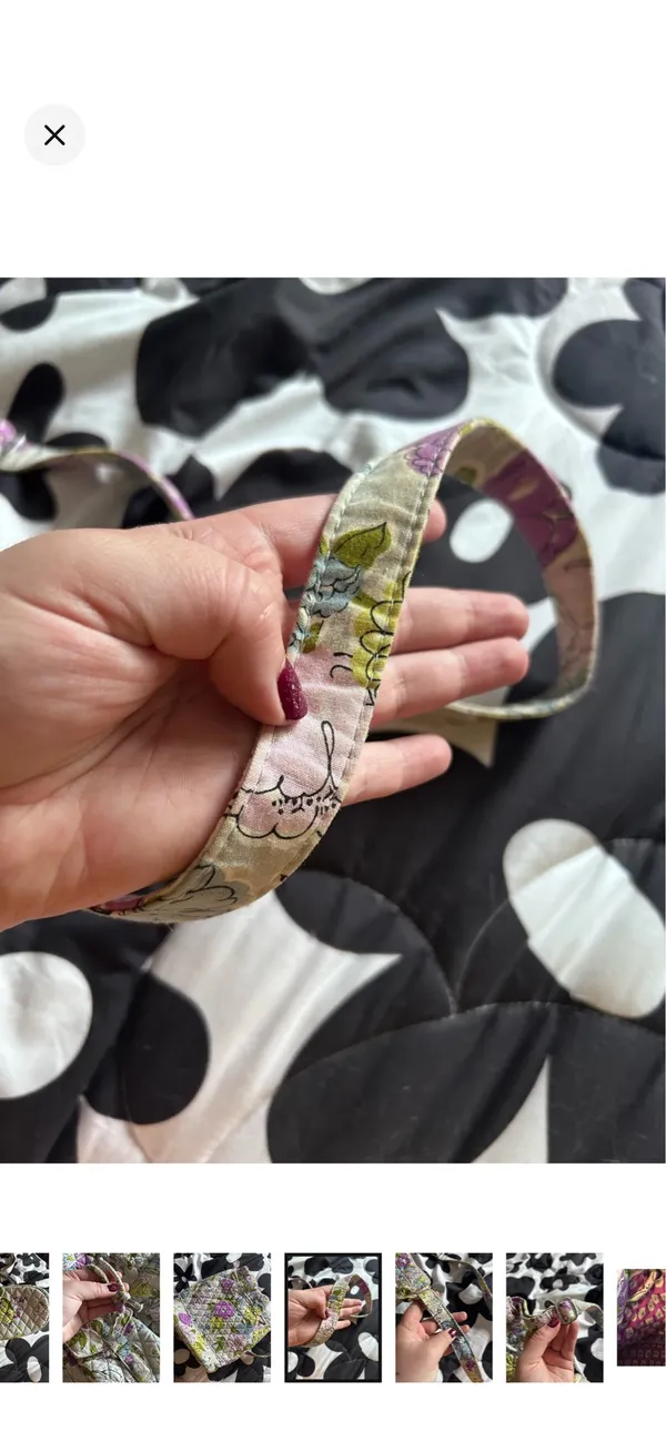 Vera Bradley | retired 2011 watercolor bucket bag - Image 7