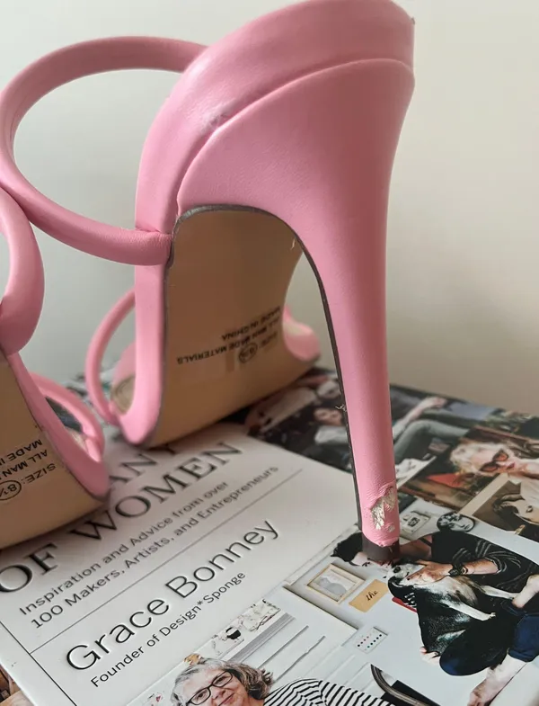 Lulus Pink Slip On Heels - Image 4