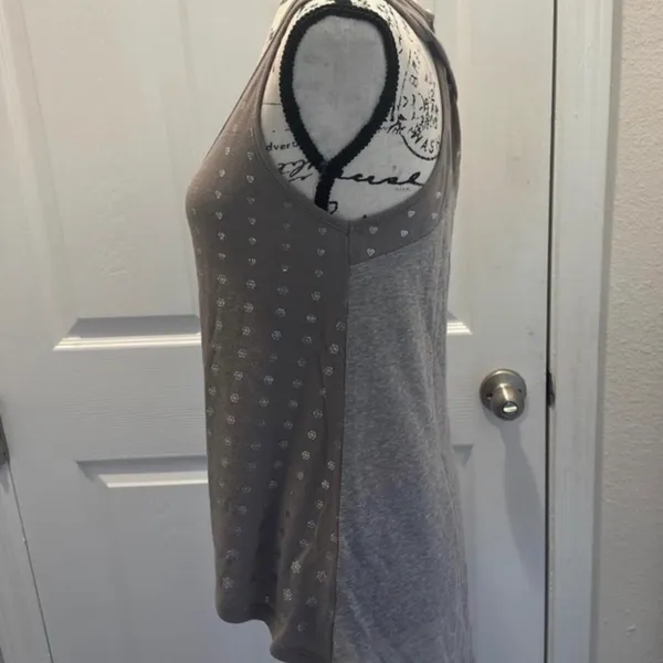 American Rag Cie Sleeveless Taupe Brown Tank Top - Image 3