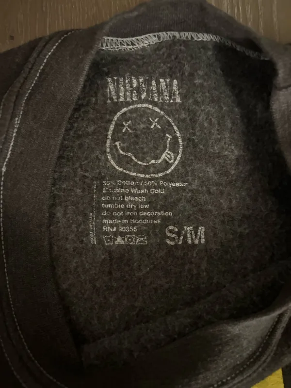 Grey Nirvana Urban Outfitters Crewneck - Image 4
