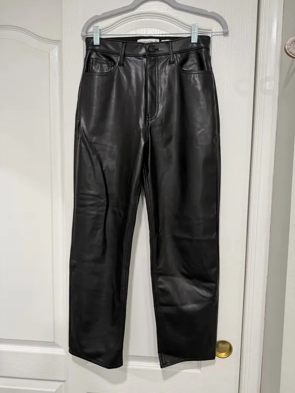 Abercrombie Leather Pants - Image 2