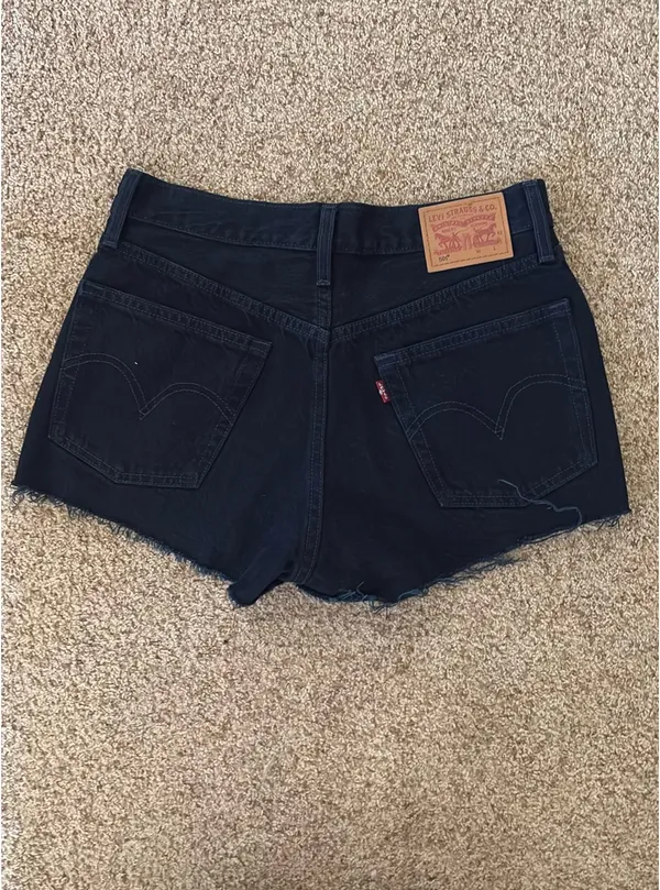 Levi Strauss & CO. Shorts Denim 501 Navy Blue - Image 2