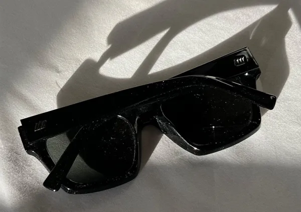 LeSpecs Black Subdimension Sunglasses - Image 2