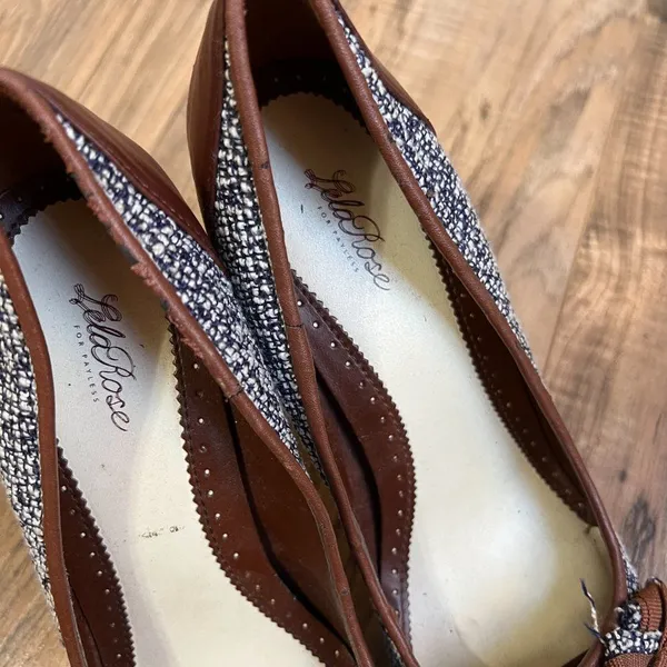 Lela Rose‎ heels 7.5 Brown - Image 6