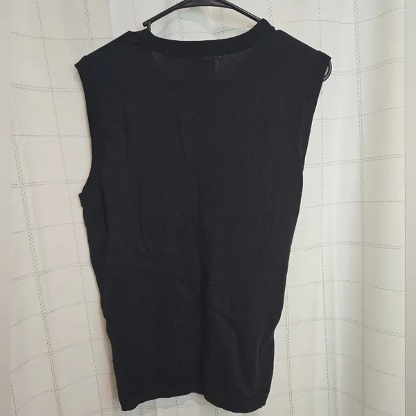 ASOS Black Sleeveless Sweater Shell - Image 4