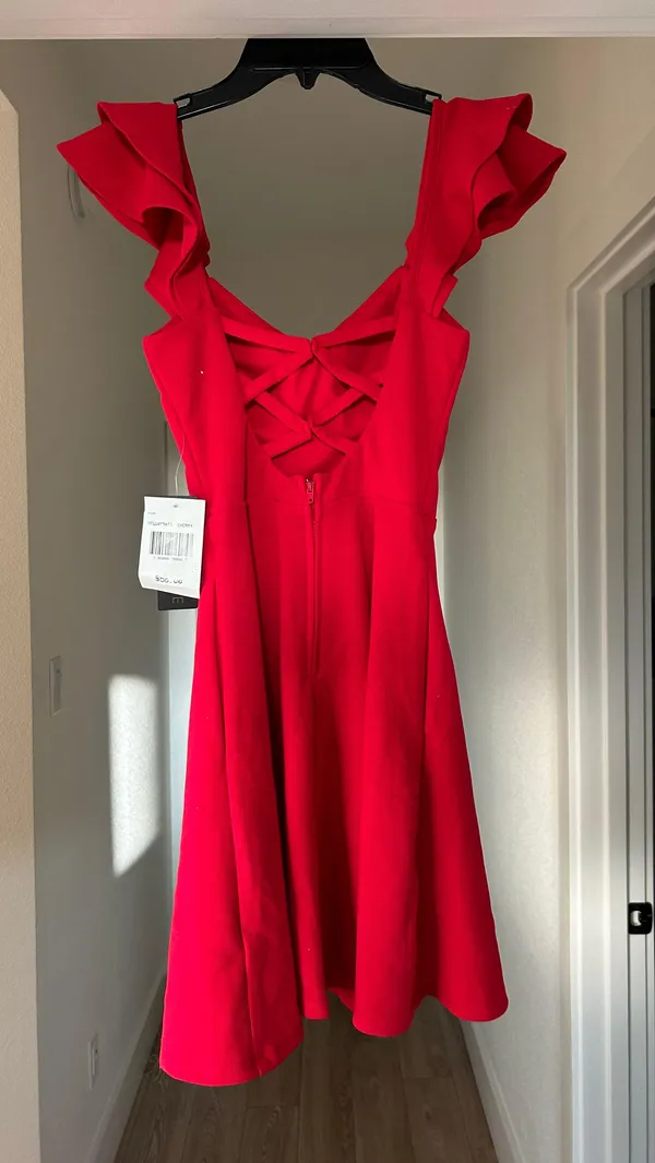 Dillard's Homecoming Red Dress - Image 2