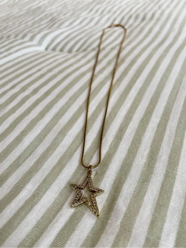 Leopard Boutique Goddess Charm Star Pendant with 18K Gold Over Sterling Silver - Image 6