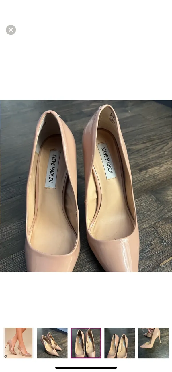 Steve Madden Daise Women's Blush/Nude  Heels - Image 4