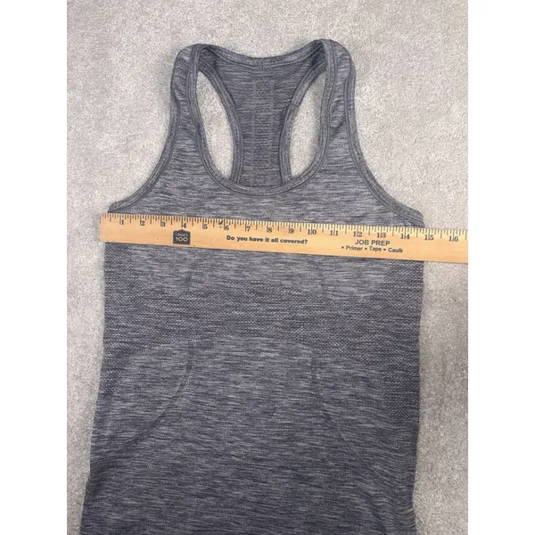 Lululemon Swiftly Tech Tank Top Womens 6 Gray Swift Stride Crush Distance Run - Image 7