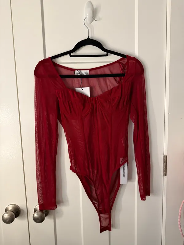 Princess Polly Mesh Bodysuit Leonie  - Image 2
