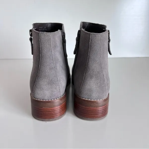 Cole Haan‎ Women's Rene Suede Ankle Booties Stormcloud Gray - Image 6