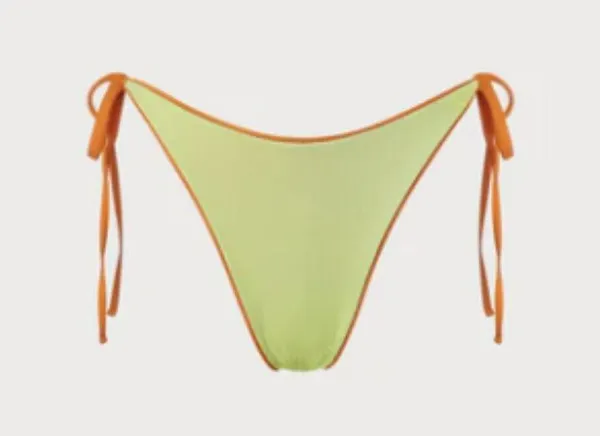 BERLOOK Orange Reversible Tie Bikini Bottom ONLY 70 - Image 7
