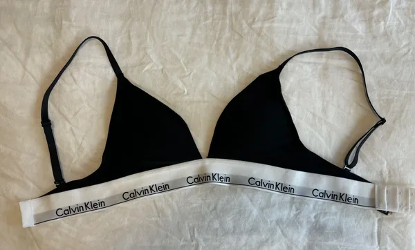 Calvin Klein Women's Modern Cotton Lightly Lined Triangle Wireless Bralette - Image 3