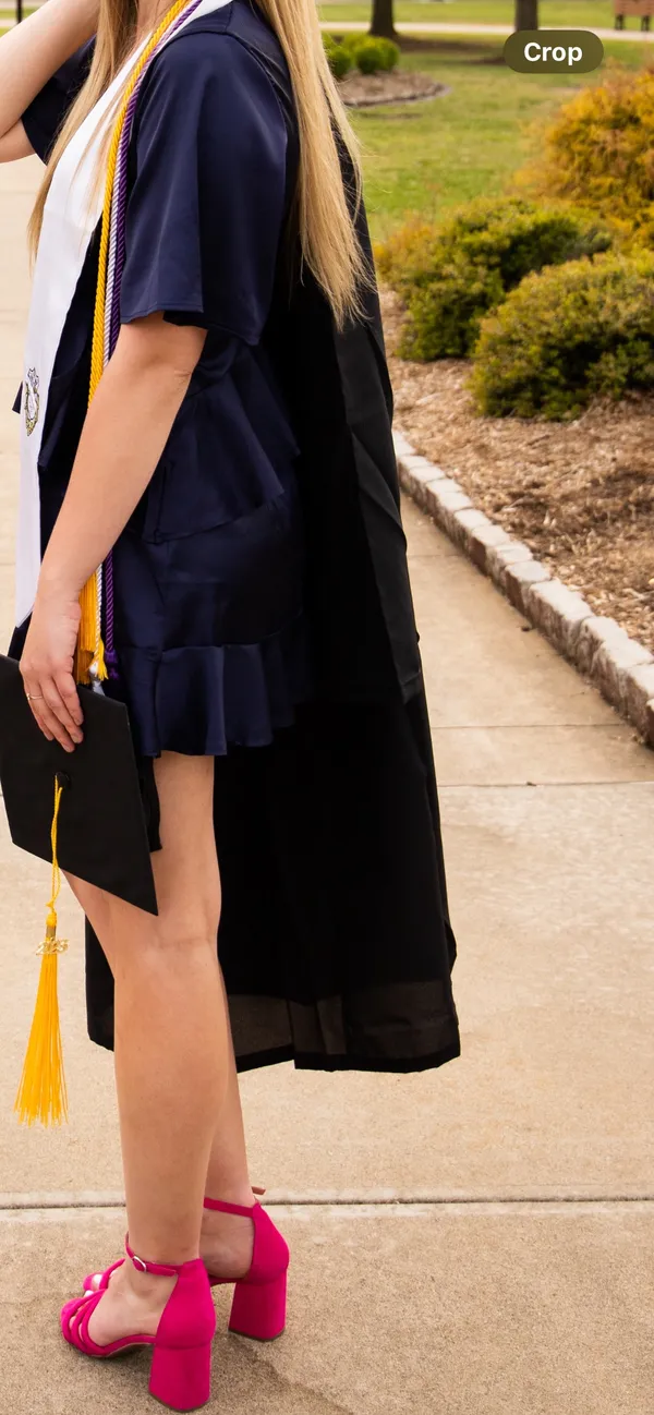 Altar'd State Navy Blue Dress - Image 6