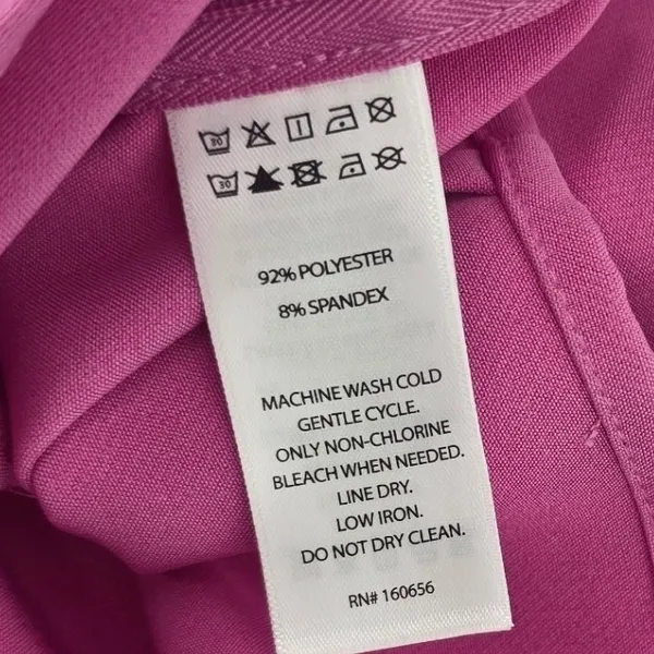 Sincerely Jules Crop Top Womens Medium Pink Square Neck‎ Side Zip Sleeveless - Image 5