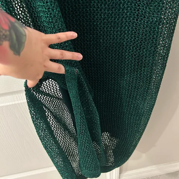NWT A New Day Midi Tank Dress in Deep Green Size large - Image 6