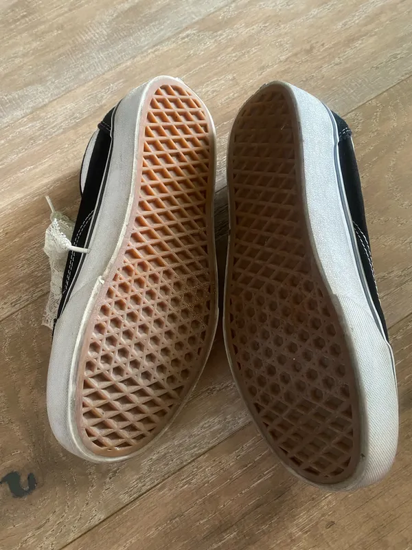 Vans Old Skool Platform sneakers lace shoes women 7.5 - Image 2