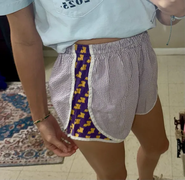 LSU shorts by Lauren James - Image 2