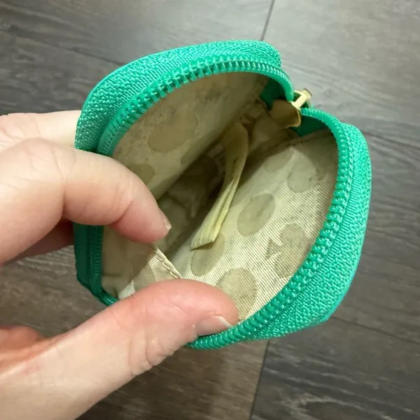 Kate Spade Turquoise Vibrant Popsicle Coin Purse Rare Hard to Find - Image 3