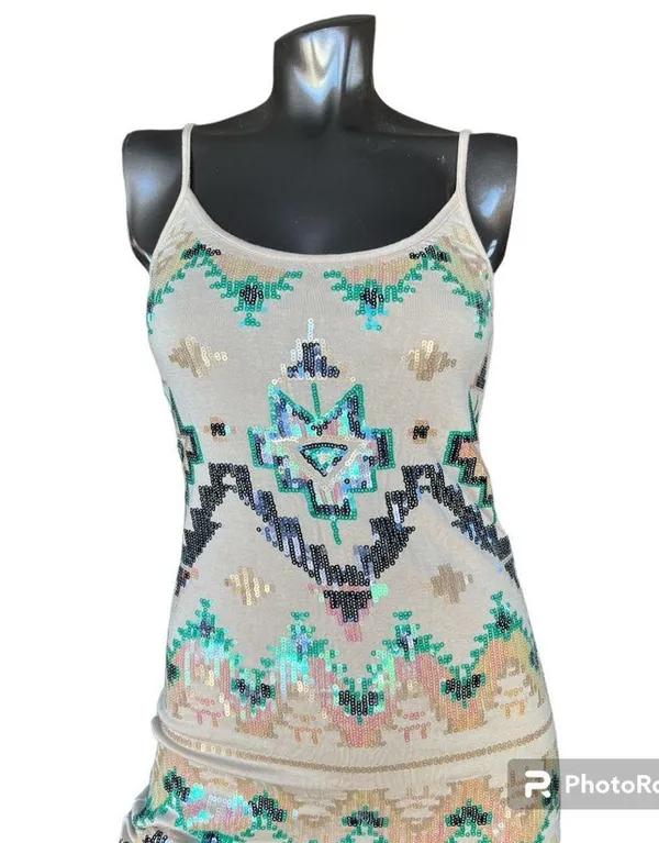 Filly Flair Sequin Sleeveless Dress - Image 4