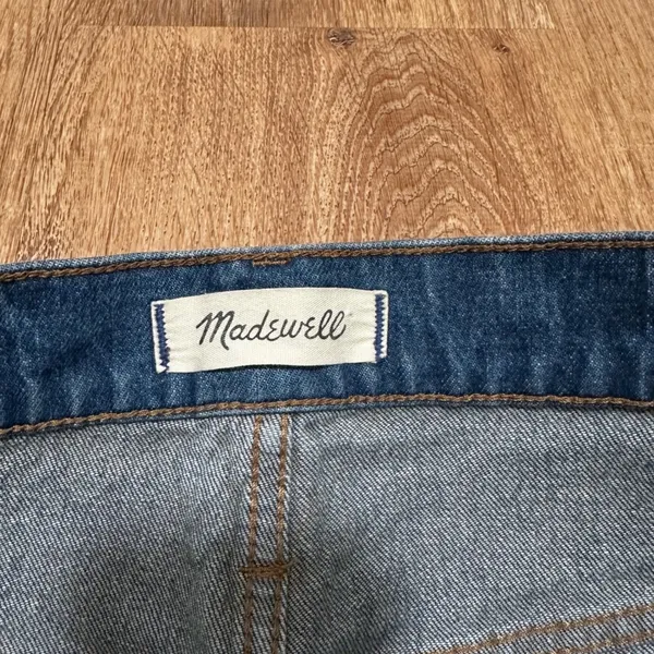 Madewell |‎ Women's The Perfect Vintage Medium Wash High Rise Tapered Jeans, 25 - Image 3