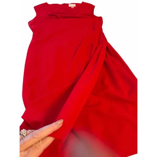 Calvin Klein Red Sheath Dress - Size 12 - Image 9