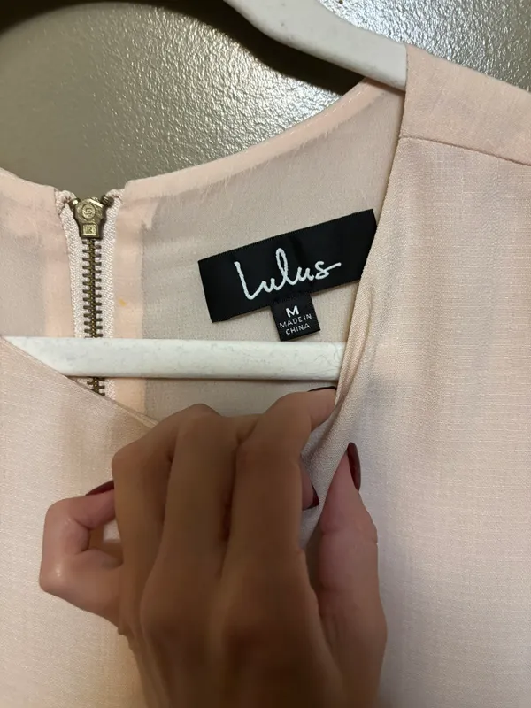 Shift and Shout Blush Pink Shift Dress - Image 5