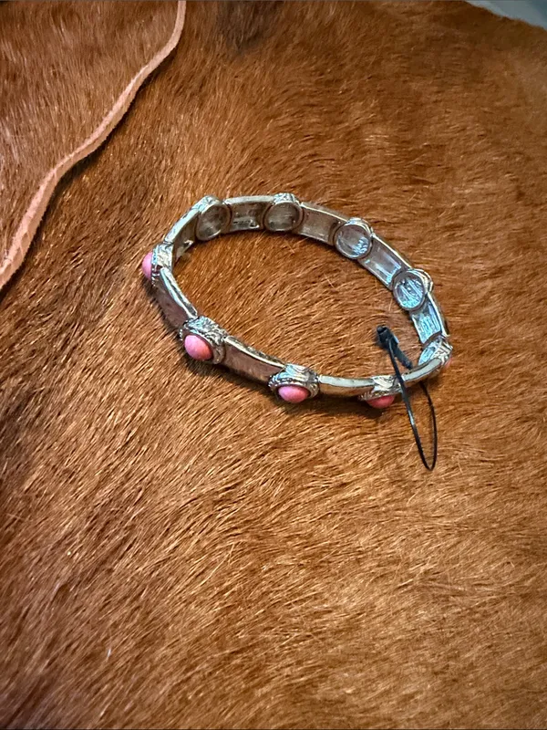 Southwestern Boho Jewelry Set: Turquoise Necklaces, Cactus Rings,coral bracelet - Image 4