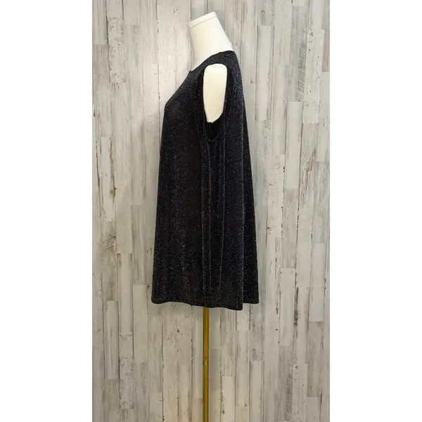Show Me Your Mumu Women's Black Sparkle‎ Dress Size Small Party Cocktail - Image 5