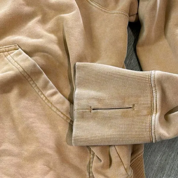 JoyLab Beige Half Zip Fleece Pullover Sweatshirt Size XL - Image 7