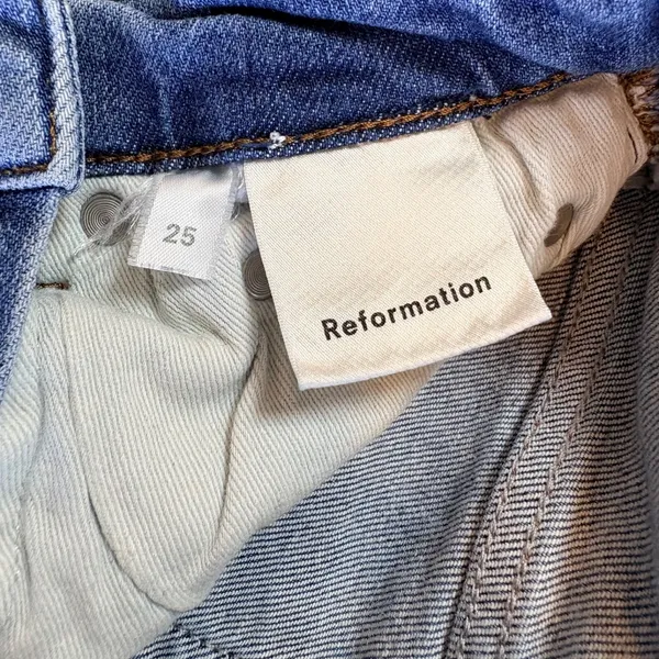 Reformation High‎ & Skinny Womens Jeans Pants Size 25 Ankle Retro High Rise - Image 10