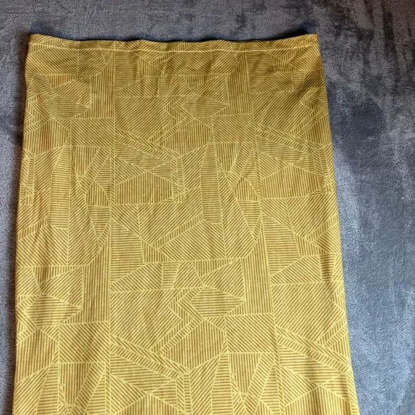 PrAna Women's Sanna t-shirt Dress Stretchy Boat Neck Size‎ Small Yellow - Image 3