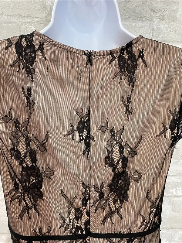 Lulus Liano Black Lace Skater Dress - Image 4