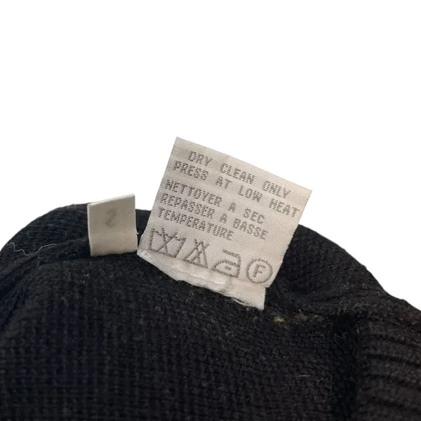 Bogner Vintage 90s Ski Mock‎ Neck Wool Blend Logo Sweater Black Size Small - Image 13