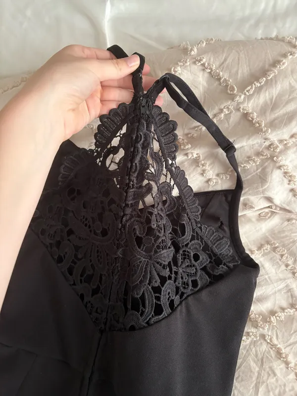 Francesca's Jumpsuit Black - Image 3