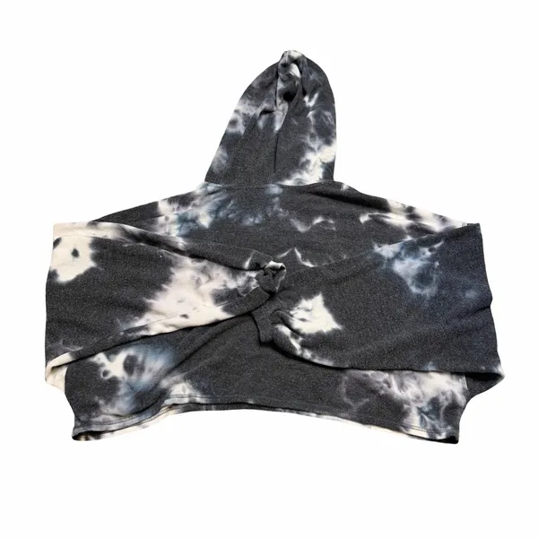 ✨🖤 Out From Under‎ Tie-Dye Cropped Hoodie Size M 🖤✨ - Image 2
