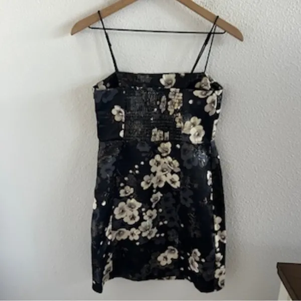 Urban Outfitters Packer Notched Mini Dress OB1045868 Small - Image 4