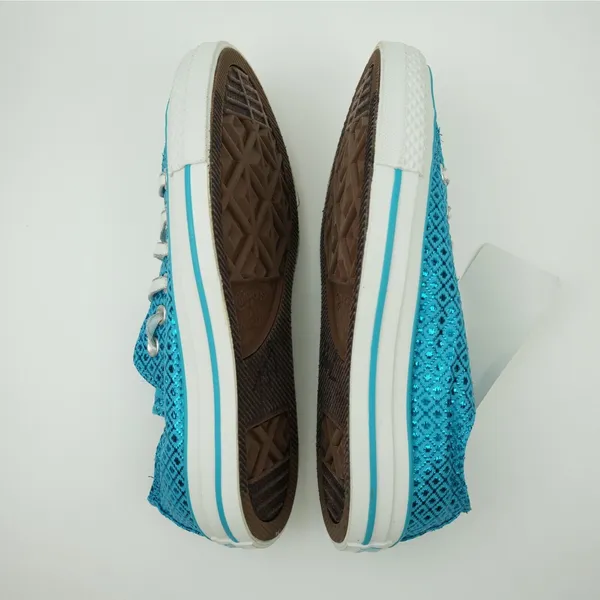 Converse Chuck Taylor Specialty Oxford Sneakers 519227F‎ Blue US 7 Comfort Shoes - Image 10