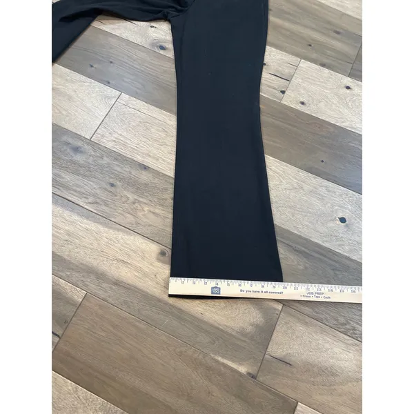 Express Editor Womens Wide Leg Pants Size 4R Black - Image 10