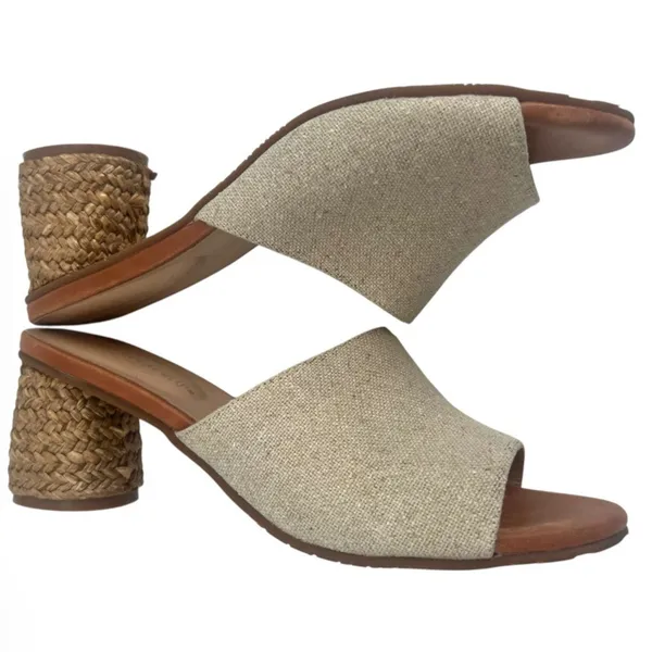 Chocolat Blu Baylee block heel slides sz 8.5 - Image 5