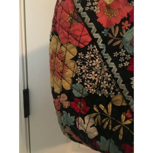 Vera Bradley Floral Print Large Duffle Iconic Bag Multicolor - Image 2
